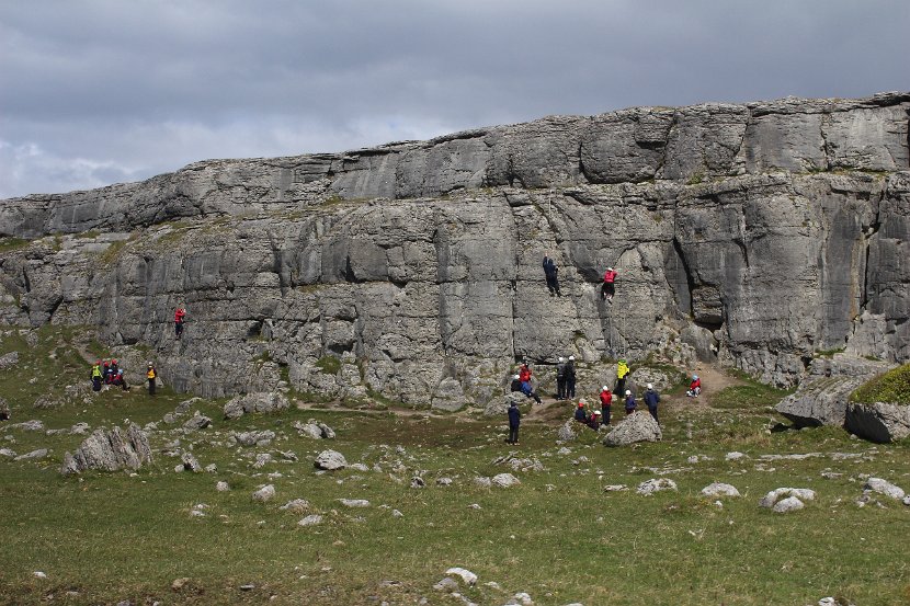 Rock Climbing at the Burren